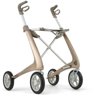 Carbon Ultralight Komfort by Acre Leichtgewicht Rollator 1 St champagne