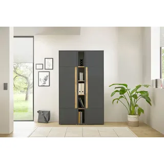 INOSIGN Büromöbel-Set »CiTY/GiRON« Set, 3 Stk. tlg., grau