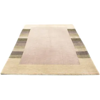 morgenland Wollteppich »Gabbeh - Loribaft Softy - 200 x 140 cm - beige«, rechteckig, 12 mm Höhe, Wohnzimmer, Einzelstück morgenland Beige B: 140 cm   1 St.