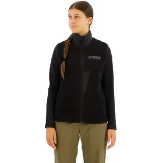 Adidas Terrex Xploric High Pile Fleece Weste - Black - XS