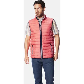 Steppweste BABISTA "Steppweste VIVORO", Herren, Gr. 54, rot (hellrot), Obermaterial: 100% Polyester COOLMAX PES(Coolmax)., Westen Steppweste