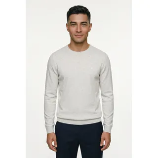 FYNCH-HATTON Strickpullover mit Logo-Stickerei, new sanftes weiß