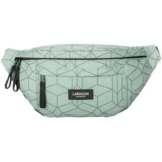 LARKSON Bauchtasche Damen & Herren Mint - Ole | Hüfttasche für Sport Outdoor Stadt, Gürteltasche Stylisch für Festival, Crossbody Bag mit Gurt, Wasserabweisend