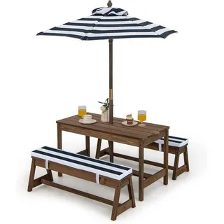 Costway Kindersitzgruppe 50cm Blau