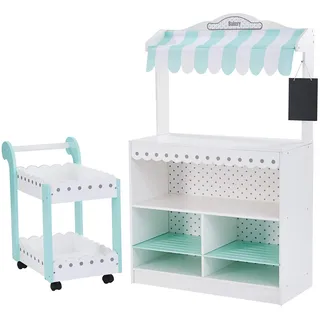 Teamson Kids - My Dream Bäckerei Dessertständer - Weiß/Mint TD-13003A