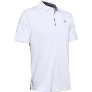 Under Armour - "Tech" Poloshirt für Herren RW9624 (S) (Weiß/Graphit) - Weiß