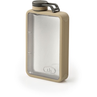 GSI Outdoors Unisex-Erwachsene Boulder Flask Thermoskanne, Violett (Sand), 6 OZ