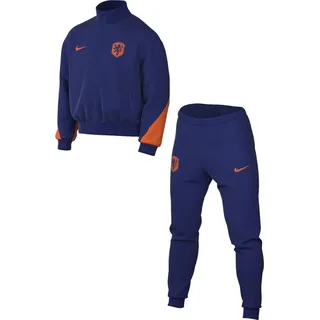 Nike Herren Trainingsanzug Netherlands Dri-Fit Strike Trk Suit K, Deep Royal Blue/Safety Orange, FJ2345-455, S