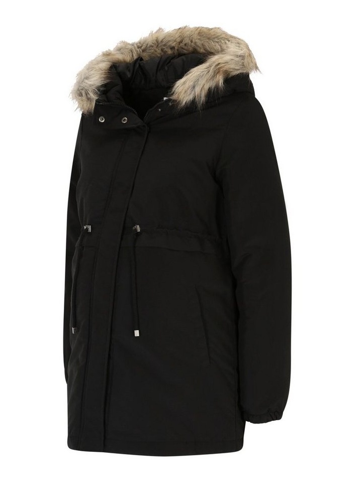 Bild von MAMALICIOUS Damen Mljessi 2in1 Short Parka 'Jessa' - Schwarz, XS