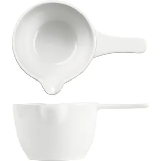 CHURCHILL Art de Cuisine Menu Mini-Saucen-Pfännchen, Inhalt: 0,11 Liter - Weiß