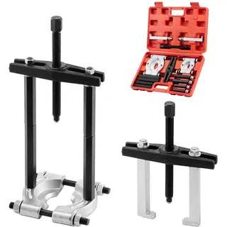 Vevor Lagerabzieher Set 14-TLG. 5 t Lagertrenner, Ritzelradlager Ausbau Set mit 2/2,8 Zoll Backen, Hochleistungs-Lagerspalter-Werkzeugset mit Koffer Abziehersatz