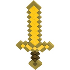 Bild von Mojang Gold Minecraft Schwert, Minecraft Spielzeug für Kinder Einheitsgröße