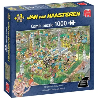 JUMBO Spiele Jan Van Haasteren -Grillparty (1000 Pieces)