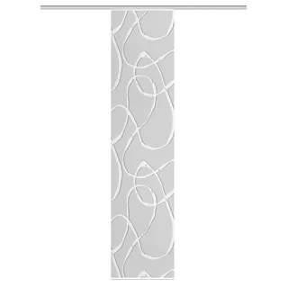 VISION S Schiebegardine »OPHELIA« Paneelwagen 1 Stk. tlg. Schiebevorhang Bambusoptik, Digitaldruck, grau