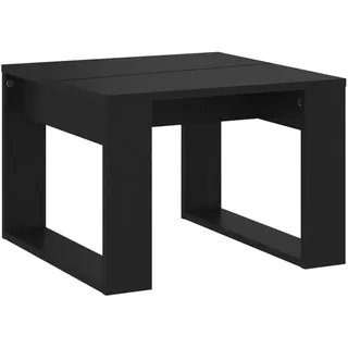 vidaXL Beistelltisch Schwarz - Schwarz