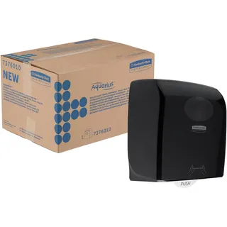 Kimberly-Clark Aquarius 7376 Rollenhandtuchspender schwarz