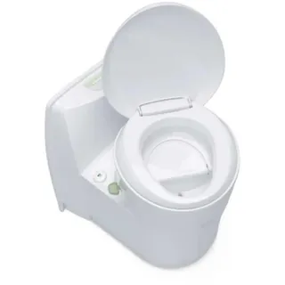 Thetford Trockentrenntoilette, Kunststoff, Kompakt, Weiß, 58 x 39,4 x 53,4 cm, 7,5L Urintank/7L Kottank, 7,2 kg, S220-CS mit mechanischer Füllstandsanzeige