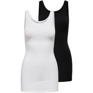 Only Female Tanktop Onllive 2-Pack Tanktop,