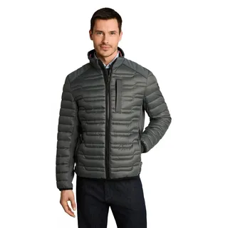TOM TAILOR Herren Lightweight Hybrid Steppjacke mit Stehkragen