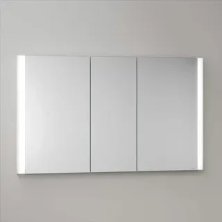Keuco Royal Metis LED Unterputz-Spiegelschrank 120 x 71 cm, 3 Türen mit Spiegelheizung, schweizer Ausführung