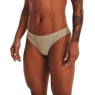 Under Armour Pure Stretch Thong 3 Units Beige XS