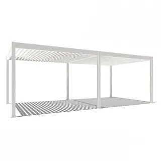 Weide E-Deluxe 3,6 x 7,2 m Weiß