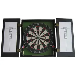 Devessport Stahl Dartscheibe Mit 6 Tip-darts Und Türen - Multicolor - One Size