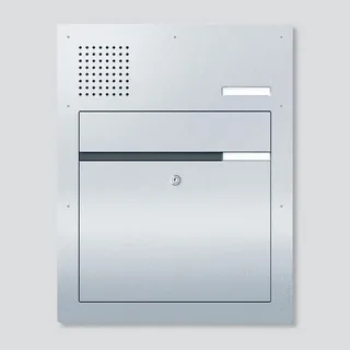 Siedle Durchwurfbriefkasten Silber