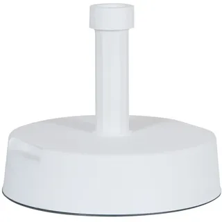 Greemotion Schirmständer Kunststoff-Beton 20kg weiß