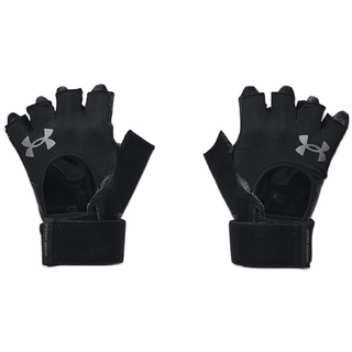 Under Armour Herren M's Weightlifting Gloves, atmungsaktive Gym Handschuhe mit Handfläche aus Leder, verstellbare Trainingshandschuhe