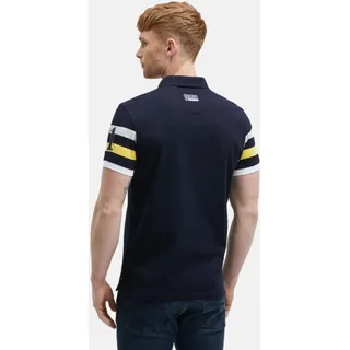 Camp David Poloshirt Airplane Tour I Kurzarmshirt mit Polokragen - Dunkelblau