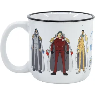 Stor One Piece Keramik-Frühstückstasse, 400 ml