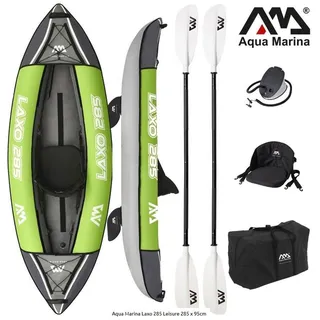 Aqua Marina Aufblasbares Kajak Laxo 285 285 x 95 cm Grün/Schwarz/Mehrfarbig