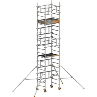 Layher SoloTower Aluminium-Fahrgerüst, 1600104 max. Plattformhöhe, 4.15 m
