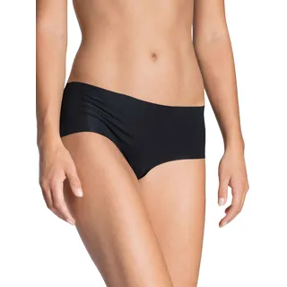 Panty CALIDA "Natural Skin", Damen, Gr. L (48/50), schwarz, Interlock, Obermaterial: 80% Modal (TENCELTM), 20% Elasthan, unifarben, körpernah, Unterhosen Panty, mit hüftiger Schnitt, seidig weich, atmungsaktiv, elastisch