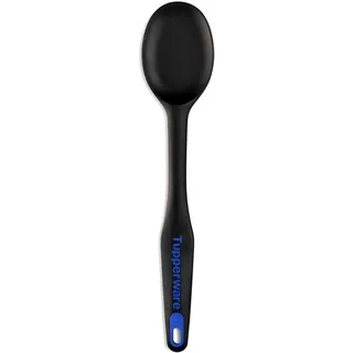 TUPPERWARE Griffbereit Kochlöffel schwarz-blau D174 Rührlöffel TOP-Kochlöffel 9551