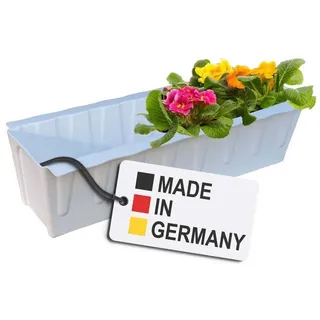 Paletten Blumenkasten Weiß Pflanzkasten Einsatz für Europaletten Blumentopf