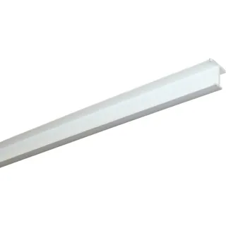 Gardinia T-Schiene Kunststoff Weiß 250 cm