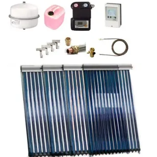 ThermoFlux Solarpaket | SRC 30-4 | Vakuumröhrenkollektoren | 18,2 m2