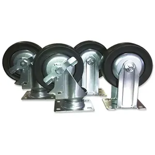 Jbm 52360 Rotierendes Rad 4 Einheiten - Black - One Size