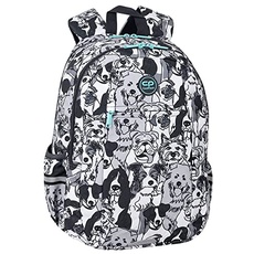 Coolpack F088708, Schulrucksack CLIMBER DOGS PLANET, Grey