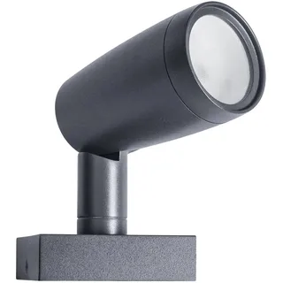 LEDVANCE Außenleuchte Aluminium 29,5 cm inkl. WiFi Technologie grau