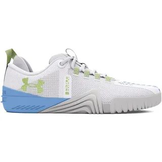 Under Armour Reign 6 Trainingsschuhe Damen 101 white/horizon blue/morph green 40