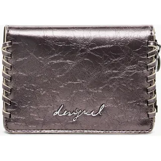 Damen Bronze Portemonnaie mit Stickerei und herausnehmbarem Kartenhalter