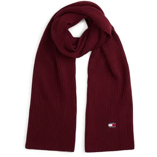Tommy Jeans Schal »TJM HERITAGE CORE« Rippstrick, 190 x 28 cm, rot