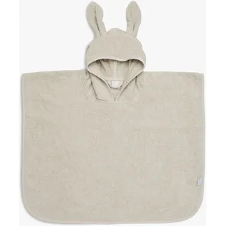 jollein Badeponcho 65x62 cm Nougat Kapuzenbadetuch Handtuch beige | 533-550-00093