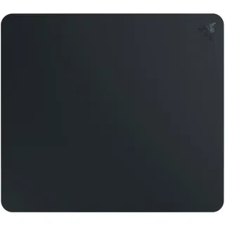 Razer Atlas Gaming-Mauspad aus gehärtetem Glas: ultraglatte, mikrogeätzte Oberfläche, schmutz- und Kratzfest, rutschfeste Unterseite, leise Mausbewegungen, Schwarz