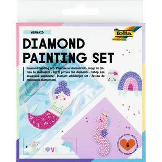 Folia Diamond Painting Mermaid mehrfarbig