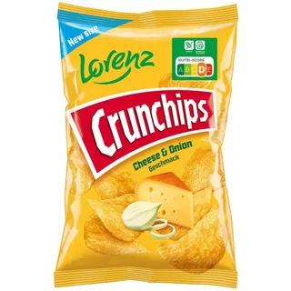 Lorenz Snack-World Crunchips Cheese Onion 150g