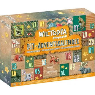 Playmobil Wiltopia DIY Adventskalender 2021 71006 Bunt